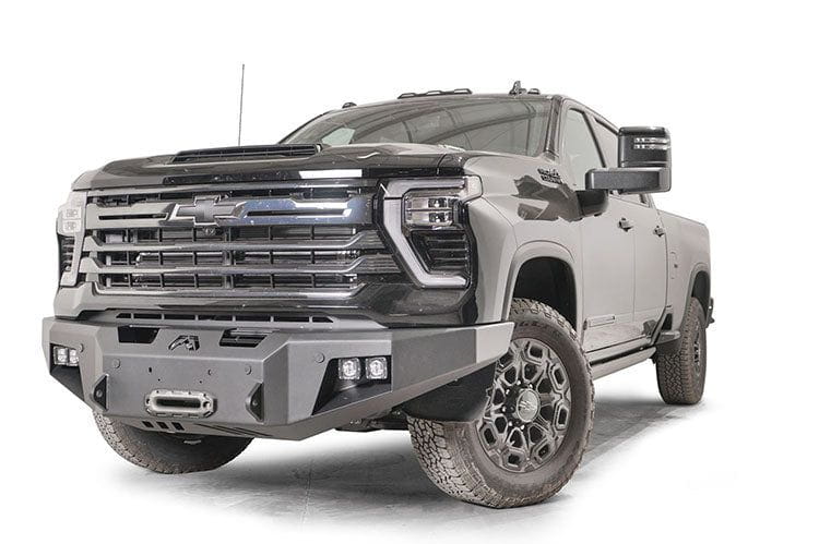 Fab Fours CH24-A6151-1 Chevy Silverado 2500HD/3500HD 2024-2025 Premium Front Bumper Winch Ready No Guard