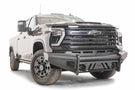 Fab Fours CH24-Q6161-1 Chevy Silverado 2500HD/3500HD 2024 Black Steel Elite Front Bumper No Guard