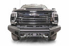 Fab Fours CH24-Q6161-1 Chevy Silverado 2500HD/3500HD 2024 Black Steel Elite Front Bumper No Guard