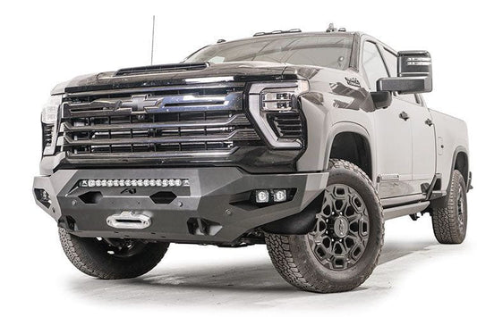 Fab Fours CH24-X6151-1 Chevy Silverado 2500HD/3500HD 2024-2025 Matrix Front Bumper Winch Ready No Guard