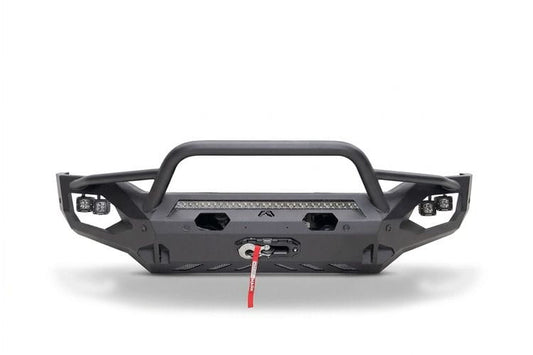 Fab Fours DR19-X4452-1 Dodge Ram 2500/3500 2019-2025 Matrix Front Bumper Winch Ready Pre-Runner Guard