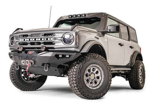 Fab Fours FB21-F5251-1 Ford Bronco 2021-2025 Premium Front Bumper Winch Ready