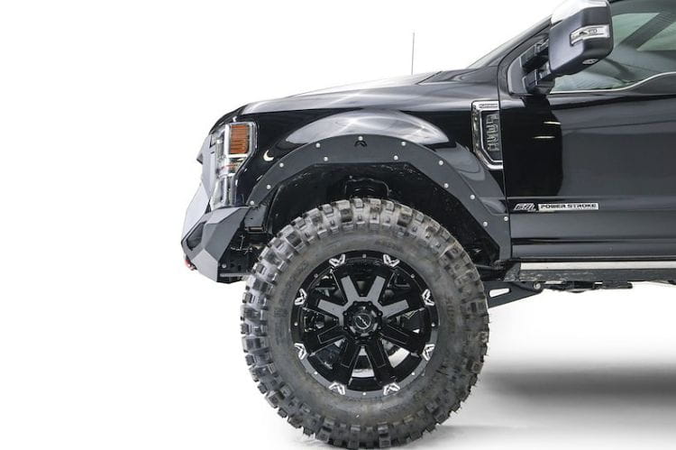 Fab Fours base open fender system TF4200-1 for 2020-2022 Ford F250/F350 Superduty heavy duty offroad fender flares