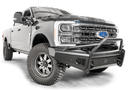 Fab Fours FS23-Q5962-1 Ford F450/F550 Superduty 2023-2024 Black Steel Elite Front Bumper Pre-Runner Guard