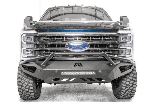 Fab Fours FS23-V5952-1 Ford F250/F350 Superduty 2023-2025 Vengeance Front Bumper with Pre-Runner Guard