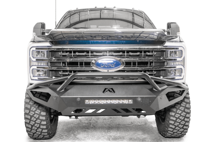 Fab Fours FS23-V5952-1 Ford F250/F350 Superduty 2023-2025 Vengeance Front Bumper with Pre-Runner Guard