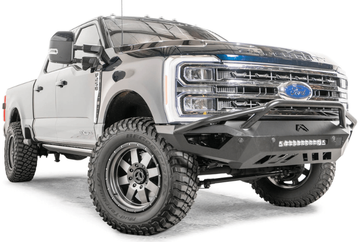 Fab Fours FS23-V5952-1 Ford F250/F350 Superduty 2023-2025 Vengeance Front Bumper with Pre-Runner Guard