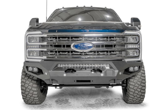 Heavy-duty Fab Fours Matrix front bumper FS23-X5951-1 no guard on Ford F250/F350 Superduty 2023-2024