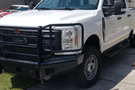 Fab Fours FS23-S5960-1 Ford F250/F350 Superduty 2023-2025 Black Steel Front Bumper with Full Guard
