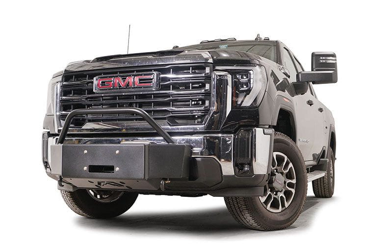 Fab Fours GMC Sierra 2500/3500 2024 Winch Mount Front Bumper Pre-Runner Guard GM24-N6260-1