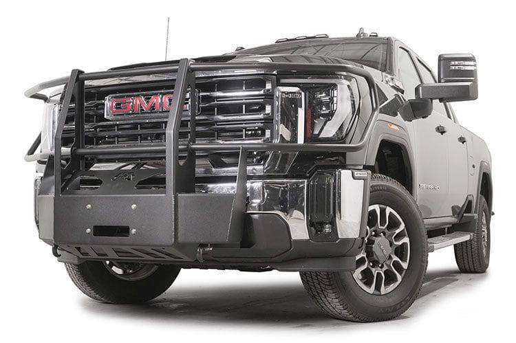 Fab Fours GMC Sierra 2500/3500 2024 Winch Mount Front Bumper Full Guard GM24-N6270-1