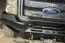 Fab Fours Red Steel FS11-RS2562-1 Ford F250/F350 Superduty 2011-2016 Front Bumper Winch Ready Pre-Runner Guard