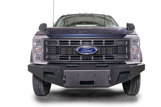 Fab Fours FS23-A5961-1 Ford F450/F550 Superduty 2023-2024 New Premium Front Bumper Winch Ready No Guard