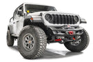 Fab Fours Ghost Stubby Front Winch Bumper JL24-B5151-1 delivers heavy-duty durability and bold styling for 2018-2025 Jeep Wrangler JL. Buy now at BumperOnly.