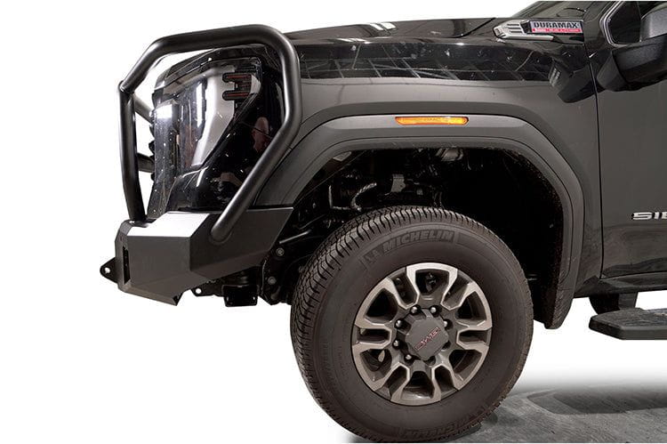 Fab Fours GM24-A6250-1 GMC Sierra 2500/3500 2024-2025 New Premium Front Bumper Winch Ready with Full Guard
