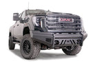 Fab Fours GM24-Q6261-1 GMC Sierra 2500/3500 2024 Black Steel Elite Front Bumper With Sensor No Guard