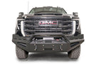 Fab Fours GM24-RS6262-1 GMC Sierra 2500/3500 HD 2024-2025 Red Steel Front Bumper Winch Ready Pre-Runner Guard