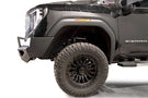 Fab Fours GM24-RS6262-1 GMC Sierra 2500/3500 HD 2024-2025 Red Steel Front Bumper Winch Ready Pre-Runner Guard
