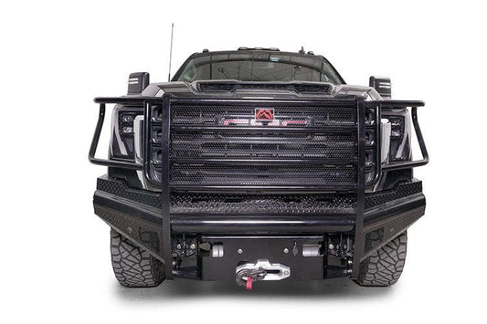 Fab Fours GM24-S6260-1 GMC Sierra 2500/3500 2024 Black Steel Front Bumper with Full Guard