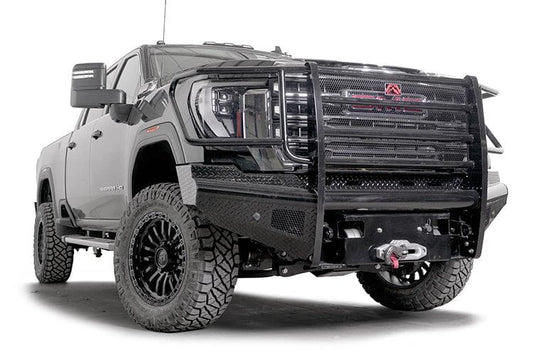 Fab Fours GM24-S6260-1 GMC Sierra 2500/3500 2024 Black Steel Front Bumper with Full Guard