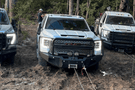 Fab Fours GM24-S6260-1 Black Steel Front Bumper with Full Guard for 2024 GMC Sierra 2500/3500