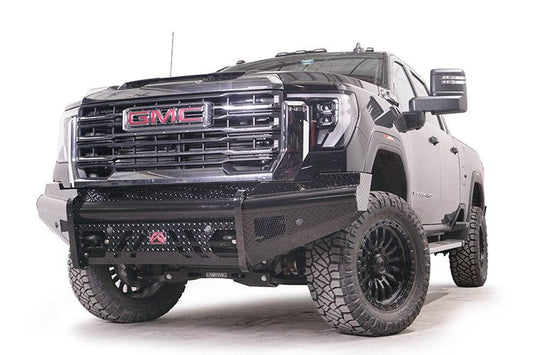 Fab Fours GM24-S6261-1 GMC Sierra 2500/3500 2024 Black Steel Front Bumper with No Guard