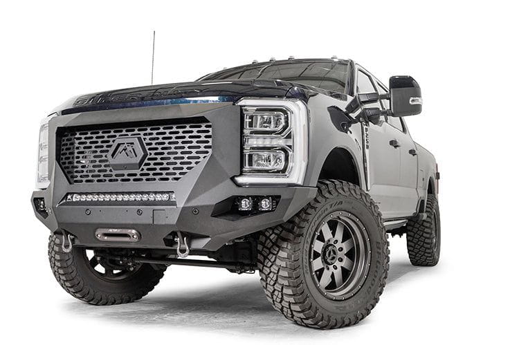 Fab Fours GR5900-1 Ford F250/F350 Superduty 2023-2025 Grumper 2.0 Front Bumper Winch Ready
