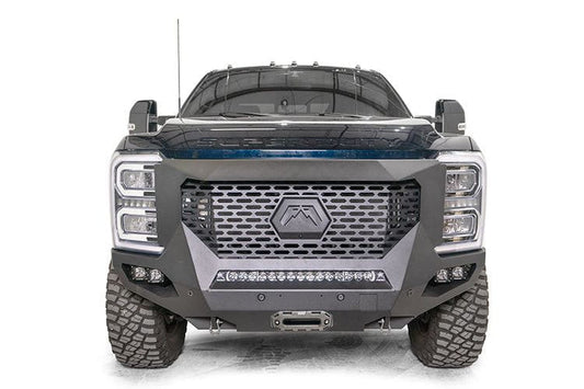 Fab Fours GR5900-1 Ford F250/F350 Superduty 2023-2025 Grumper 2.0 Front Bumper Winch Ready