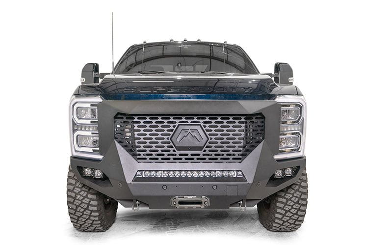 Fab Fours GR5900-1 Ford F250/F350 Superduty 2023-2025 Grumper 2.0 Front Bumper Winch Ready