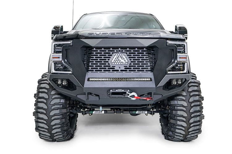 Fab Fours GR5900-1 Ford F250/F350 Superduty 2023-2025 Grumper 2.0 Front Bumper Winch Ready