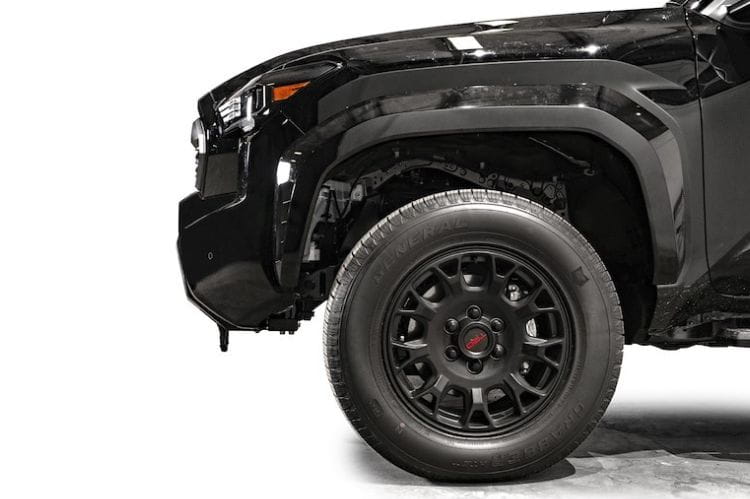Fab Fours semi hidden winch mount TT24-N6351-1 for 2024-2026 Toyota Tacoma durable Fab Fours winch mount bumper black