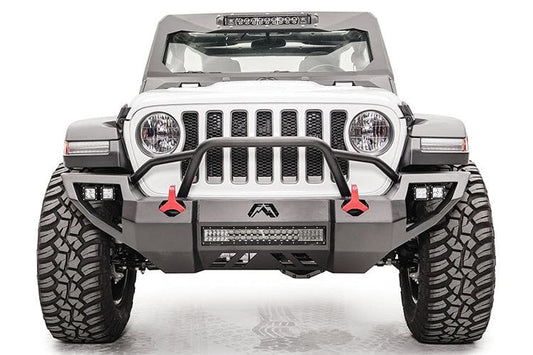 Fab Fours JL18-D4652-1 Jeep Gladiator 2020-2025 Vengeance Front Bumper with Pre-Runner Guard