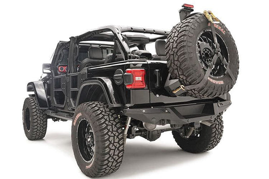 Fab Fours JL18-Y1851-1 Jeep Wrangler JL 2018-2025 Base Rear Bumper Non Winch