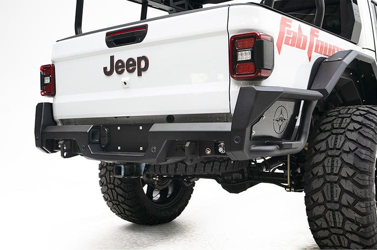 Fab Fours JT20-Y1950-1 Jeep Gladiator 2020-2025 Rear Bumper Non Winch