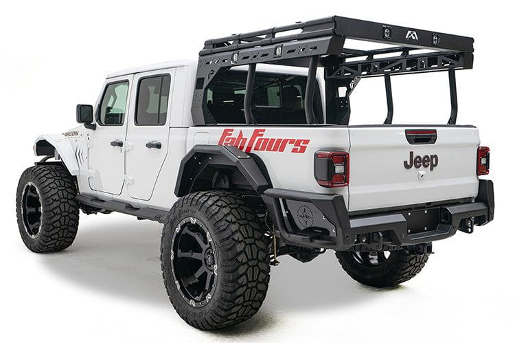 Fab Fours JT20-Y1950-1 Jeep Gladiator 2020-2025 Rear Bumper Non Winch