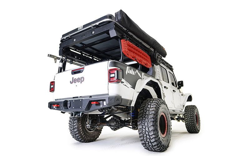 Fab Fours JT20-Y1952-1 Jeep Gladiator 2020-2025 Standard Rear Bumper Non Winch