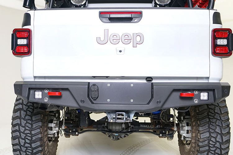 Fab Fours JT20-Y1952-1 Jeep Gladiator 2020-2025 Standard Rear Bumper Non Winch