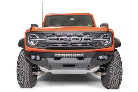 Fab Fours Matrix front bumper BR22-X5751-1 for 2022-2025 Ford Bronco Raptor durable Matrix series front bumper black