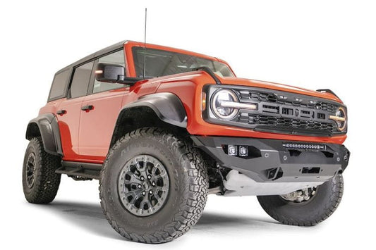 Fab Fours Matrix front bumper BR22-X5751-1 for 2022-2025 Ford Bronco Raptor durable Matrix series front bumper black
