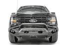 Fab Fours Matrix front bumper FF24-X6552-1 with pre-runner guard for 2024 Ford F150, designed for rugged protection and style.