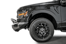 Fab Fours Matrix front bumper FF24-X6552-1 with pre-runner guard for 2024 Ford F150, designed for rugged protection and style.