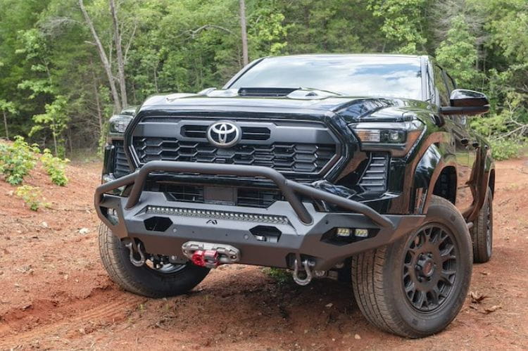 Fab Fours Matrix Prerunner front bumper TT24-X6352-1 for 2024-2026 Toyota Tacoma durable Toyota Tacoma prerunner bumper