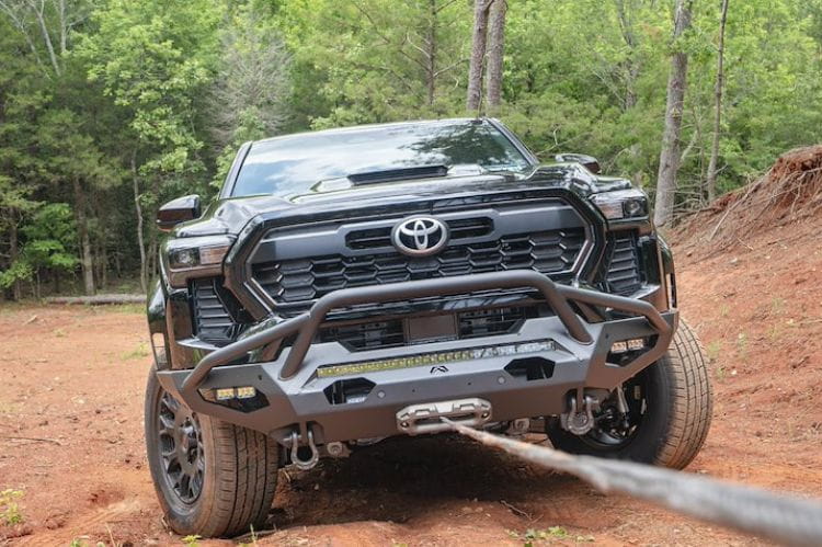 Fab Fours Matrix Prerunner front bumper TT24-X6352-1 for 2024-2026 Toyota Tacoma durable Toyota Tacoma prerunner bumper