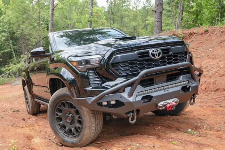 Fab Fours Matrix Prerunner front bumper TT24-X6352-1 for 2024-2026 Toyota Tacoma durable Toyota Tacoma prerunner bumper
