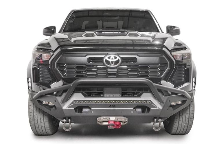 Fab Fours Matrix Prerunner front bumper TT24-X6352-1 for 2024-2026 Toyota Tacoma durable Toyota Tacoma prerunner bumper