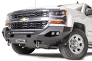Fab Fours CS16-X4851-1 Matrix front bumper without guard for 2016–2018 Chevy Silverado 1500, winch-ready with rugged off-road styling and durable steel construction
