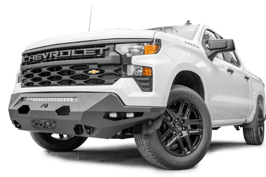 Fab Fours CS22-X5661-1 Chevy Silverado 1500 2022-2025 Matrix Front Bumper Winch Ready No Guard