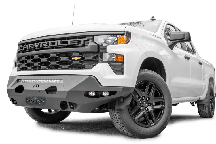 Fab Fours CS22-X5661-1 Chevy Silverado 1500 2022-2025 Matrix Front Bumper Winch Ready No Guard