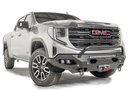Fab Fours GS23-X5852-1 Matrix front bumper with pre-runner guard for 2022–2024 GMC Sierra 1500, winch-ready and built for aggressive off-road protection and rugged style