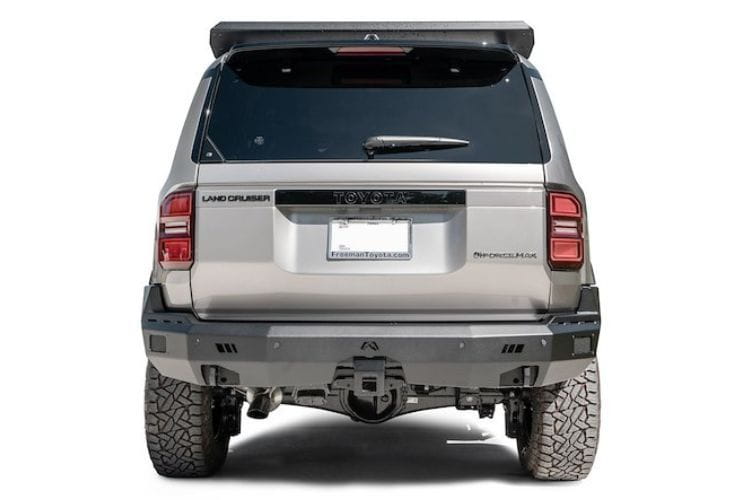 Fab Fours Premium Rear Bumper TL24-Y6751-1 for 2024-2026 Toyota Land Cruiser, premium Fab Fours truck bumper for rugged protection